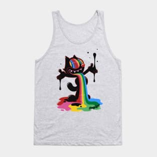 Trippy Felix the Cat Tank Top